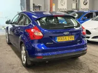 Used Ford Focus Titanium X 125 HP (91 kW) 2014 Blue Hatchback