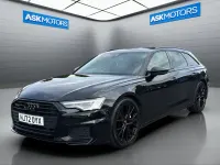 Used Audi A6 Black Edition 204 HP (150 kW) 2022 Black Estate