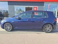 Used VW Golf VII SE 130 HP (95 kW) 2018 Blue Hatchback