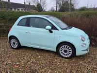 Used Fiat 500 Lounge 69 HP (50 kW) 2018 Green Hatchback