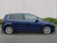 Used VW Golf Sportsvan GT 150 HP (110 kW) 2018 Blue MPV