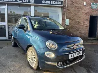 Usado Fiat 500 Dolcevita 70 HP (51 kW) 2021 Azul Citadino