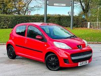 Used Peugeot 107 68 HP (50 kW) 2010 Red Hatchback