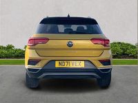 Used VW T-Roc Active 150 HP (110 kW) 2021 Yellow SUV