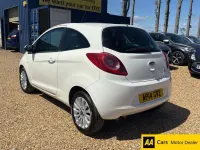 Used Ford Ka Zetec 69 HP (50 kW) 2014 White Hatchback