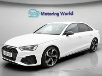 Used Audi A4 Black Edition 150 HP (110 kW) 2022 White Sedan