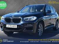 Begagnad BMW X3 M Sport 184 HK (135 kW) 2020 Svart SUV