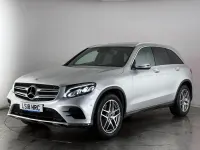 Begagnad Mercedes GLC220 AMG line 2018 Silver SUV