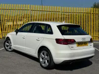 Used Audi A3 Sportback Sport 2014 White Hatchback