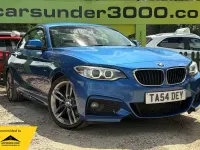 Used BMW 220 M Sport 190 HP (139 kW) 2016 Blue Coupe