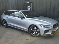 Used Volvo V60 R-Design 150 HP (110 kW) 2019 Silver Estate