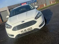 Used Ford Focus Titanium 2016 White Hatchback