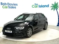 Used Audi A3 Black Edition 150 HP (110 kW) 2019 Black Sedan