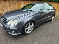 Used Mercedes CLK280 2009 Grey Coupe