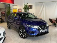 Begagnad Nissan Qashqai Visia 2018 Blå SUV