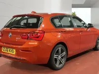 Used BMW 116 Sport Line 116 HP (85 kW) 2016 Orange Hatchback