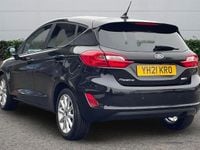 Used Ford Fiesta Titanium 125 HP (91 kW) 2021 Black Hatchback