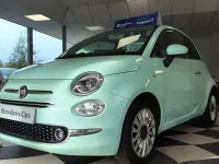 Used Fiat 500 Lounge 69 HP (50 kW) 2017 Green Hatchback
