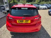 Used Ford Fiesta Zetec 2018 Red Hatchback