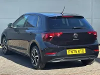 Used VW Polo Match 95 HP (69 kW) 2025 Black Hatchback