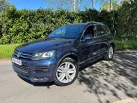 Used VW Touareg R-line 2014 Blue SUV
