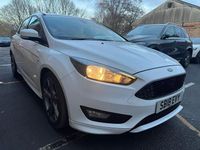 Used Ford Focus ST-Line X 140 HP (102 kW) 2018 White Hatchback
