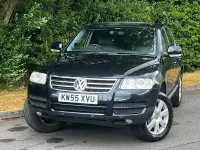 Used VW Touareg Sportline 245 HP (180 kW) 2005 Black SUV