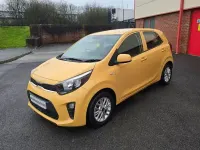 Used Kia Picanto 67 HP (49 kW) 2021 Yellow Hatchback