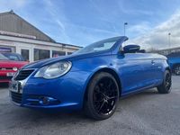 Used VW Eos SE 160 HP (117 kW) 2010 Blue Cabriolet