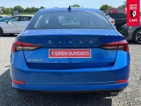 Used Skoda Octavia SE Technology 150 HP (110 kW) 2021 Blue Hatchback