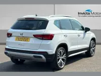 Used Seat Ateca Xperience Lux 150 HP (110 kW) 2023 Nevada white metallic SUV