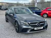 Used Mercedes C300 AMG Line Premium 258 HP (189 kW) 2019 Grey Sedan