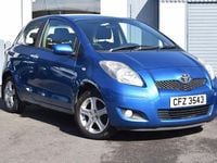 Used Toyota Yaris 69 HP (50 kW) 2010 Blue Hatchback