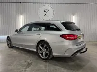 Usado Mercedes C200 AMG line 2017 Plateado Familiar