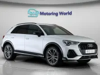 Begagnad Audi Q3 Black Edition 150 HK (110 kW) 2021 Vit SUV