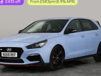 Used Hyundai i30 275 HP (202 kW) 2018 Blue Hatchback