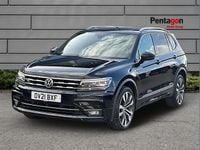 Used VW Tiguan Allspace R-line 150 HP (110 kW) 2021 Black SUV