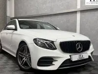 Used Mercedes E220 AMG line 194 HP (142 kW) 2017 White Sedan
