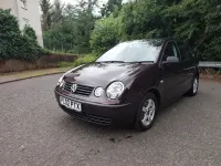 Used VW Polo S 75 HP (55 kW) 2002 Red Hatchback