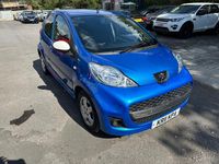 Used Peugeot 107 Sportium 68 HP (50 kW) 2011 Blue Hatchback