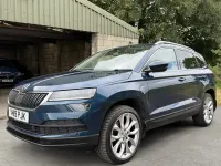 Used Skoda Karoq 150 HP (110 kW) 2019 Blue SUV