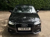 Used Audi A1 S-Line 125 HP (91 kW) 2018 Black Hatchback