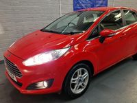 Used Ford Fiesta Zetec 2014 Red Hatchback