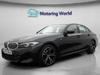 Begagnad BMW 320 M Sport 184 HK (135 kW) 2022 Svart Sedan