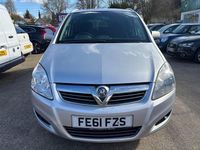 Used Vauxhall Zafira Excite 115 HP (84 kW) 2011 Silver MPV