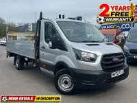 Used Ford Transit 130 HP (95 kW) 2022 Silver Cabriolet