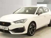 Used Cupra Leon 150 HP (110 kW) 2023 White Hatchback