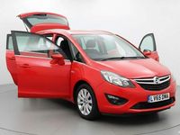 Used Vauxhall Zafira Tourer 140 HP (102 kW) 2015 Red MPV