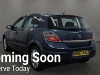 Used Vauxhall Astra Design Edition 2007 Blue Hatchback