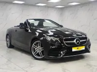 Begagnad Mercedes E220 AMG line 194 HK (142 kW) 2018 Svart Cab